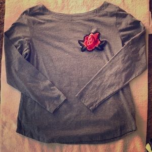 Scoop necked cute shirt